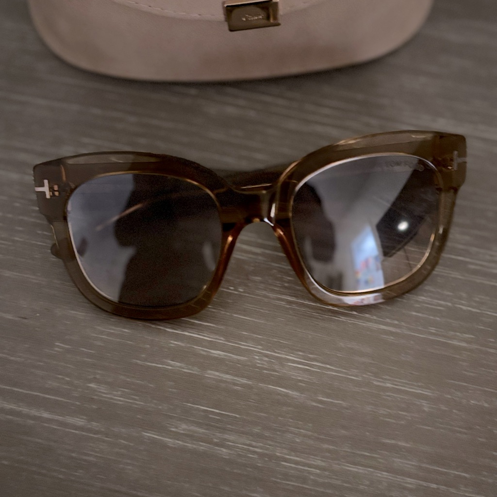 Tom Ford Brown Aviator Sunglasses